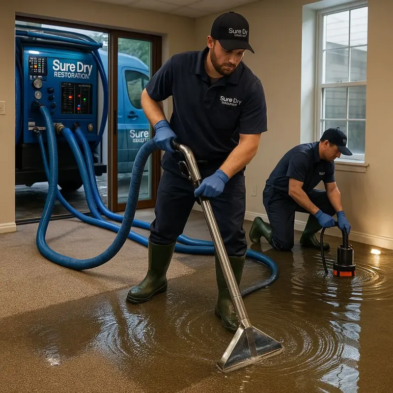 Water Extraction and Removal process in Sealy, TX
